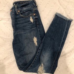 7 For all Mankind High waisted jeans